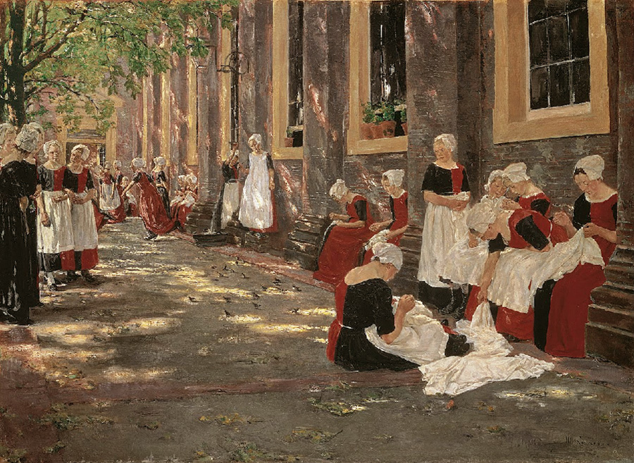 free period in the amsterdam orphanage